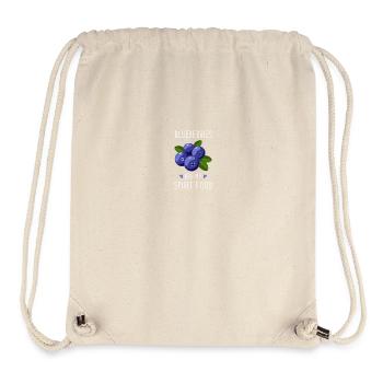 Blueberries Spirit Food - Stanley/Stella Recycled Gym Bag - natural - Front