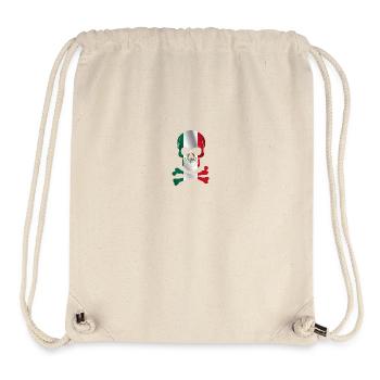 Drapeau du Mexique - Sac à cordon recyclé Stanley/Stella - blanc naturel - Devant