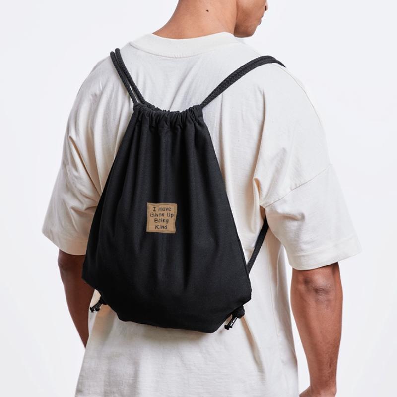 I have Given Up being kind Cardboad Message Stanley/Stella recycelter Gym Bag