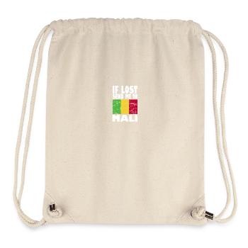 Mali Flag Slogan - Stanley/Stella Recycled Gym Bag - natural - Front