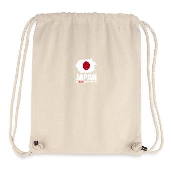 Japan Flag - Stanley/Stella Recycled Gym Bag - natural - Front