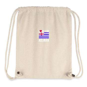 Adjara Souvenir - Stanley/Stella recycelter Gym Bag - Naturweiß - Vorne