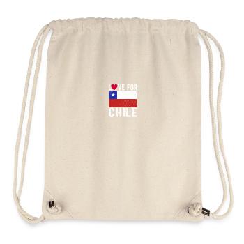 Chile Souvenir - Stanley/Stella recycelter Gym Bag - Naturweiß - Vorne