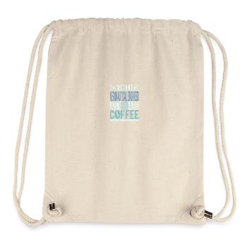 Buchalter Kaffee Spruch - Stanley/Stella recycelter Gym Bag - Naturweiß - Vorne