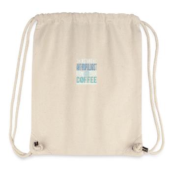 Buchalter Kaffee Spruch - Stanley/Stella recycelter Gym Bag - Naturweiß - Vorne