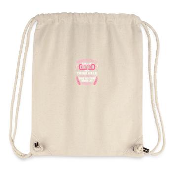 Anti Umweltschutz Parodie Umweltschutz - Stanley/Stella recycelter Gym Bag - Naturweiß - Vorne