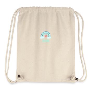 Benjamin Name Rainbow Baby - Stanley/Stella Recycled Gym Bag - natural - Front