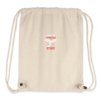 Falkner Falknerei Beizjagd Falken Jagd Geschenk - Stanley/Stella recycelter Gym Bag - Naturweiß - Vorne