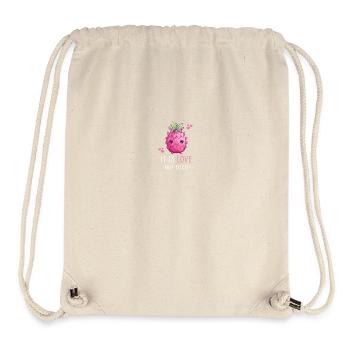 Dragonfruit Kawaii - Stanley/Stella Recycled Gym Bag - natural - Front