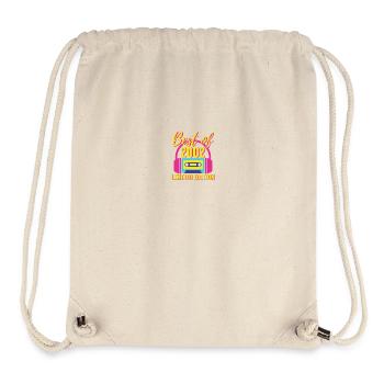 21st Birthday Best of 2002 Cassette Tape Retro 80s - Stanley/Stella Recycled Gym Bag - natural - Front