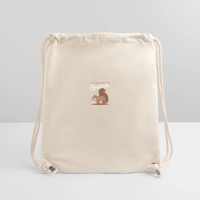 Süßes Eichhörnchen Hörnchen Grauhörnchen Geschenk Stanley/Stella recycelter Gym Bag