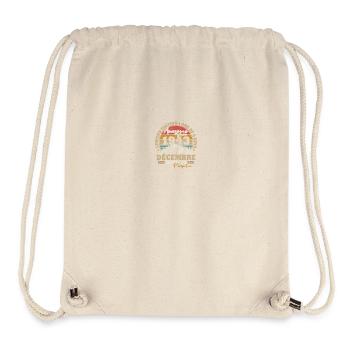 Dezember 1943 Jahrgang 80 Jahre Geburtstagsgeschenk - Stanley/Stella recycelter Gym Bag - Naturweiß - Vorne