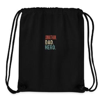 Jonathan Papa Held - Stanley/Stella recycelter Gym Bag - Schwarz - Vorne