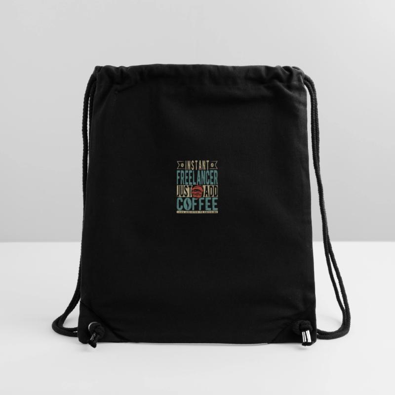 Instant Freelancer Il suffit d’ajouter du café Sac à cordon recyclé Stanley/Stella