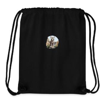 Egyptian Mau Kitten Cat Egyptian Mau - Stanley/Stella Recycled Gym Bag - black - Front