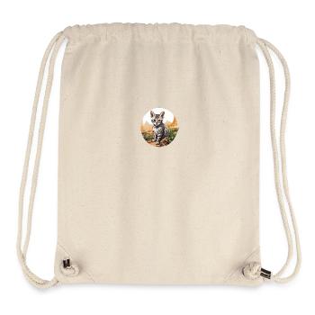 Egyptian Mau Kitten Cat Egyptian Mau - Stanley/Stella Recycled Gym Bag - natural - Front