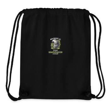 Graupapageien Graupapagei - Stanley/Stella recycelter Gym Bag - Schwarz - Vorne
