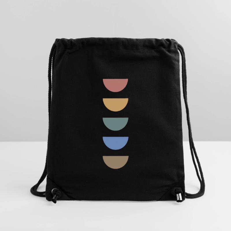 Conception de couleurs rétro Sac à cordon recyclé Stanley/Stella