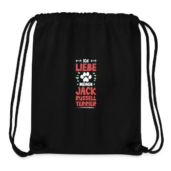 Liebe Jack Russell Terrier - Stanley/Stella recycelter Gym Bag - Schwarz - Vorne