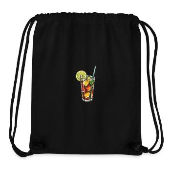 Limonade Getränk - Stanley/Stella recycelter Gym Bag - Schwarz - Vorne