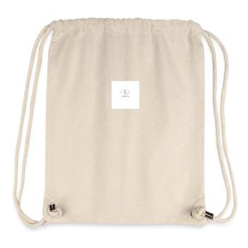 Animaux - Sac à cordon recyclé Stanley/Stella - blanc naturel - Devant