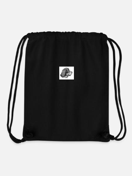 Gordon Setter Aufkleber - Stanley/Stella recycelter Gym Bag - Schwarz