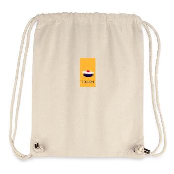 Béret de marin - Sac à cordon recyclé Stanley/Stella - blanc naturel - Devant