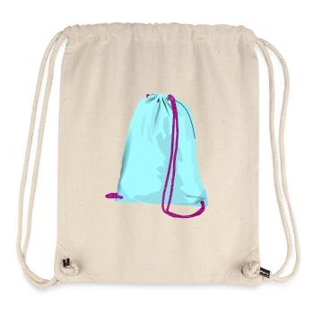 sac à dos valise sac à dos porte-documents127 - Sac à cordon recyclé Stanley/Stella - blanc naturel - Devant