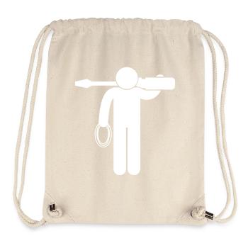 Electronic electrician Electrical Engineer - Stanley/Stella Recycled Gym Bag - natural - Front