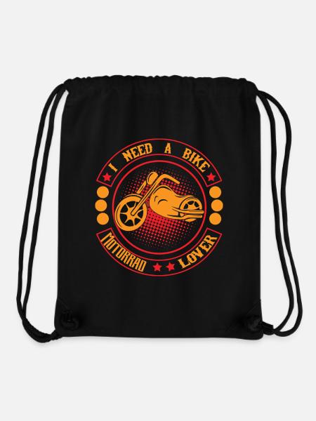 I Need a Bike: Retro Croc Ride - Stanley/Stella Recycled Gym Bag - black