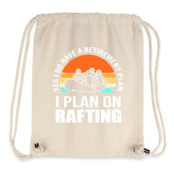 Paddle Boat Kayaking Kayaking Rafting - Stanley/Stella Recycled Gym Bag - natural - Front