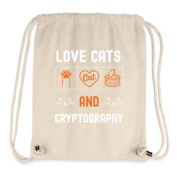 Chats and cryptography - Stanley/Stella Recycled Gym Bag - natural - Front