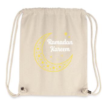 Ramadan Kareem - Stanley/Stella Recycled Gym Bag - natural - Front