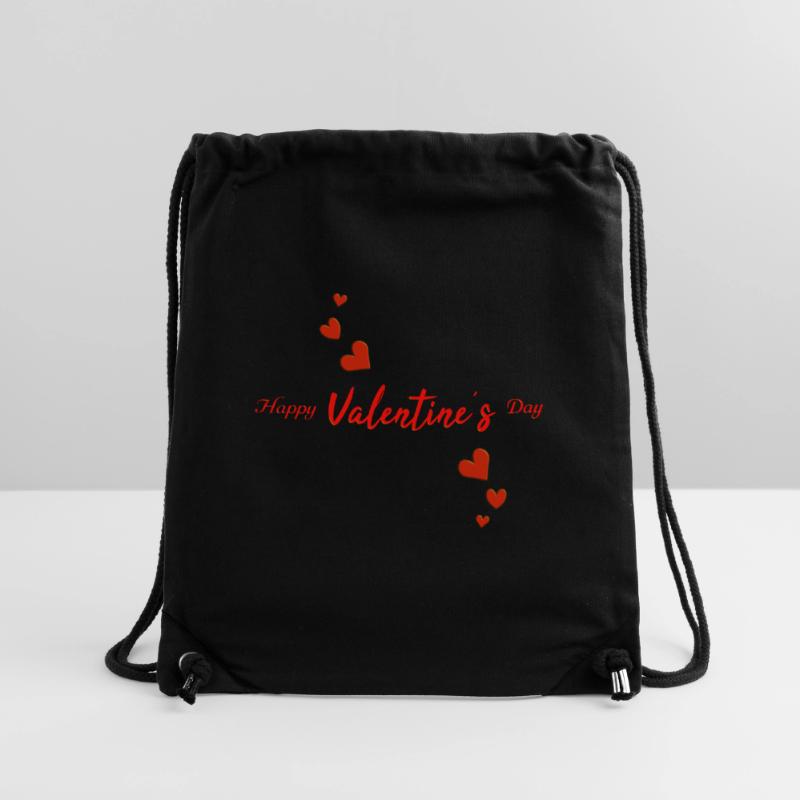 Joyeuse Saint-Valentin Sac à cordon recyclé Stanley/Stella
