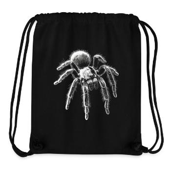 Vogelspinne Portrait Spinne Spinnen Tiere - Stanley/Stella recycelter Gym Bag - Schwarz - Vorne