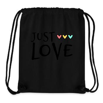 EINFACH LIEBEN. GERADE VERHEIRATET. ES LEBE DIE MARYS. JUNGGESELLINNENABSCHIED - Stanley/Stella recycelter Gym Bag - Schwarz - Vorne