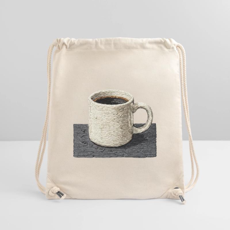Embroidered mug filter coffee slow coffee (printed) Stanley/Stella Recycled Gym Bag