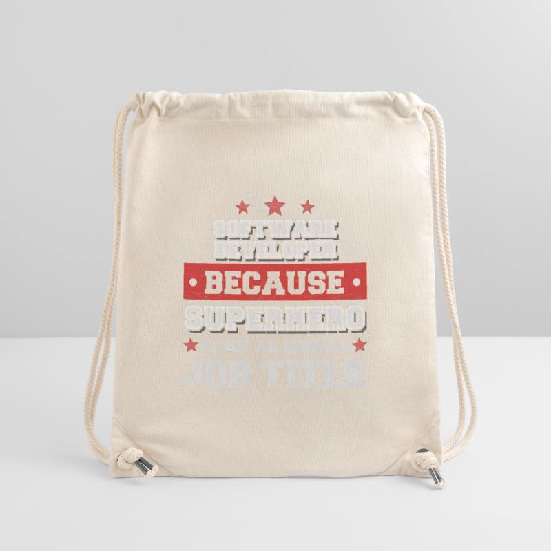 Software Developer Superhero Shirt Stanley/Stella recycelter Gym Bag
