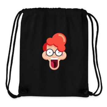 Crazy redhead with glasses - Stanley/Stella Recycled Gym Bag - black - Front