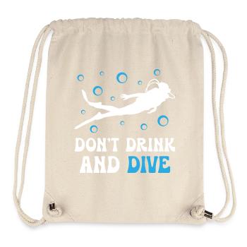 Dont Dring And Dive - Stanley/Stella Recycled Gym Bag - natural - Front