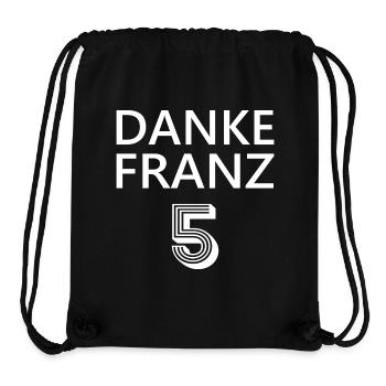 Danke Franz - Stanley/Stella recycelter Gym Bag - Schwarz - Vorne