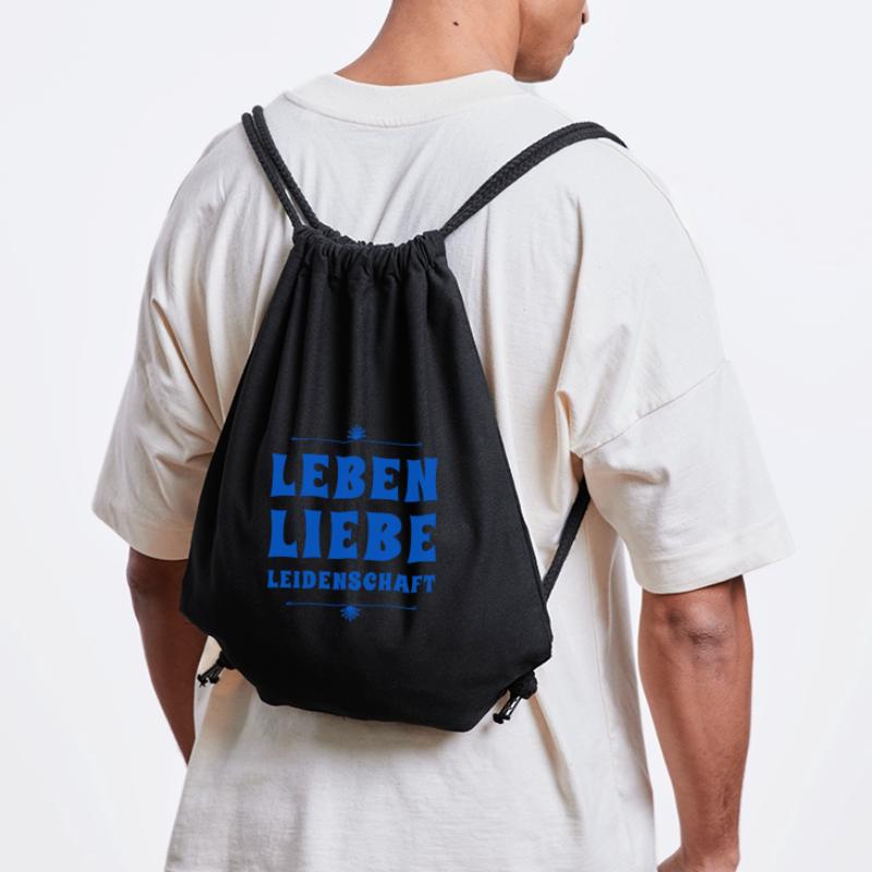ich will ein leidenschaftliches Leben leben Stanley/Stella recycelter Gym Bag