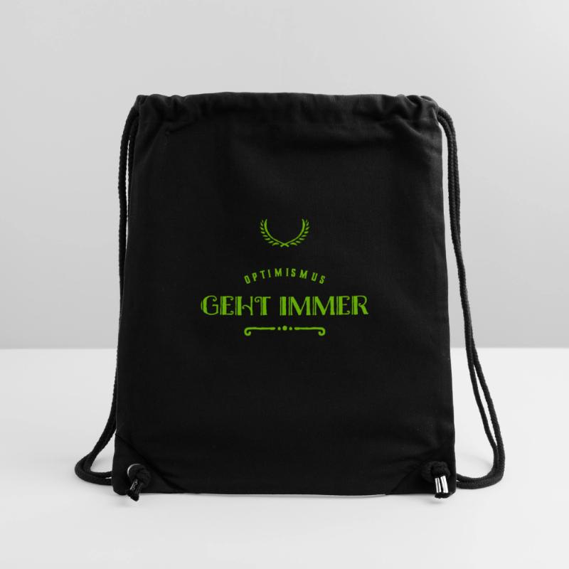 Optimismus ist wunderbar Stanley/Stella recycelter Gym Bag