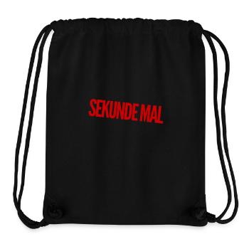stop - Stanley/Stella recycelter Gym Bag - Schwarz - Vorne