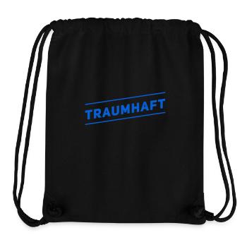 es ist traumhaft - Stanley/Stella recycelter Gym Bag - Schwarz - Vorne