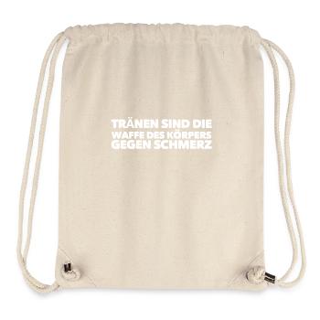 Tränen können heilen - Stanley/Stella recycelter Gym Bag - Naturweiß - Vorne