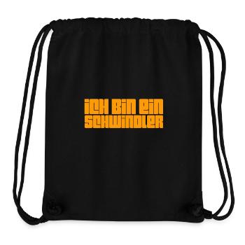 ich lüge gern - Stanley/Stella recycelter Gym Bag - Schwarz - Vorne