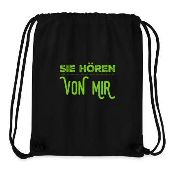 ich bin wütend - Stanley/Stella recycelter Gym Bag - Schwarz - Vorne