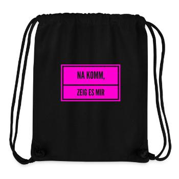 zeig her - Stanley/Stella recycelter Gym Bag - Schwarz - Vorne
