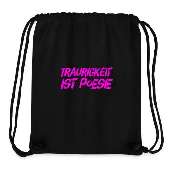 Trauer hilft - Stanley/Stella recycelter Gym Bag - Schwarz - Vorne